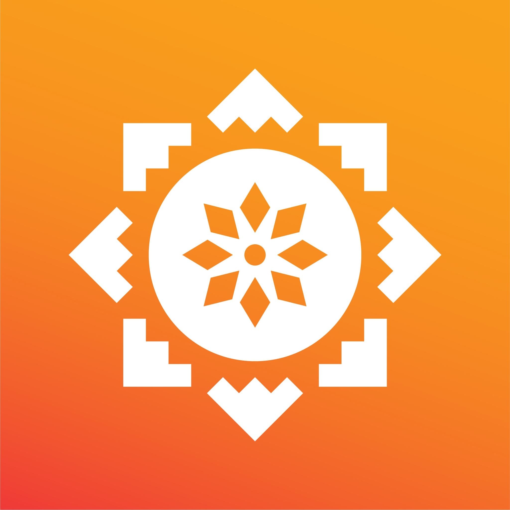 pbt logo, orange and white