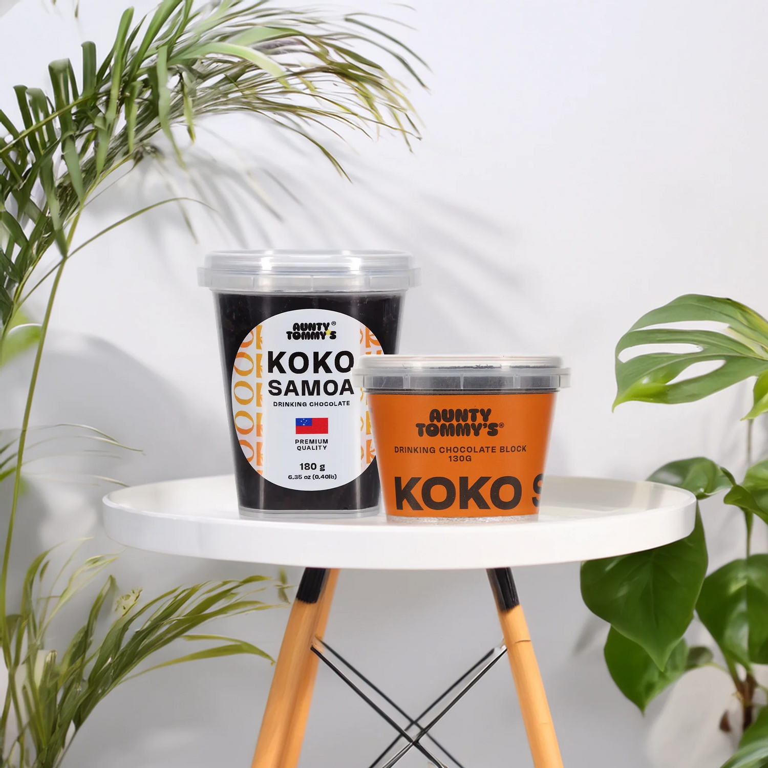 180g &amp; 130g koko block on a table