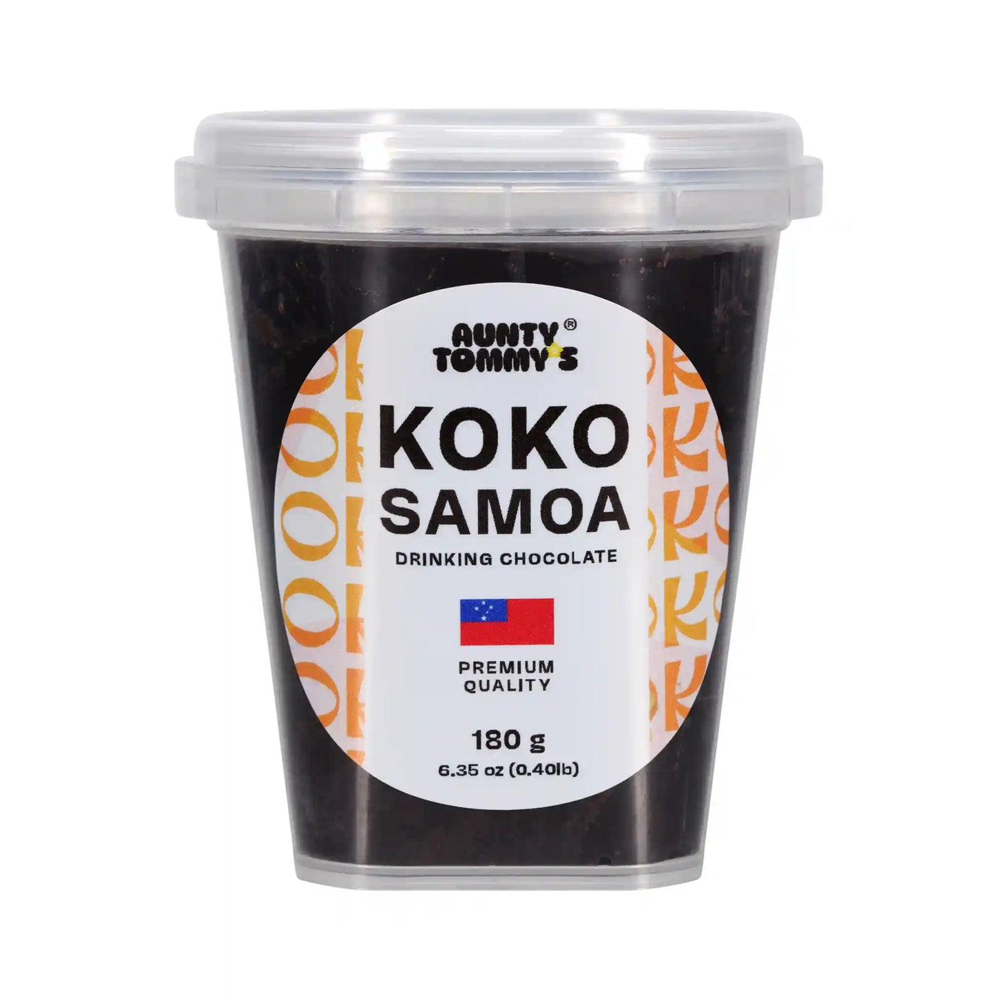 Koko Samoa Drinking Chocolate Block container 2