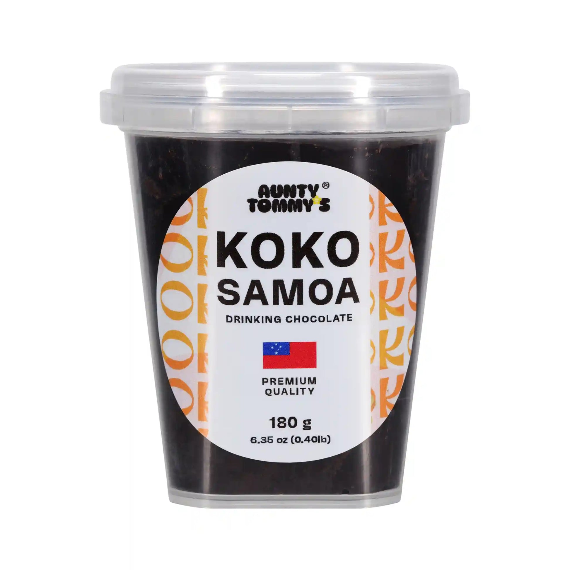 Koko Samoa Drinking Chocolate Block container 2