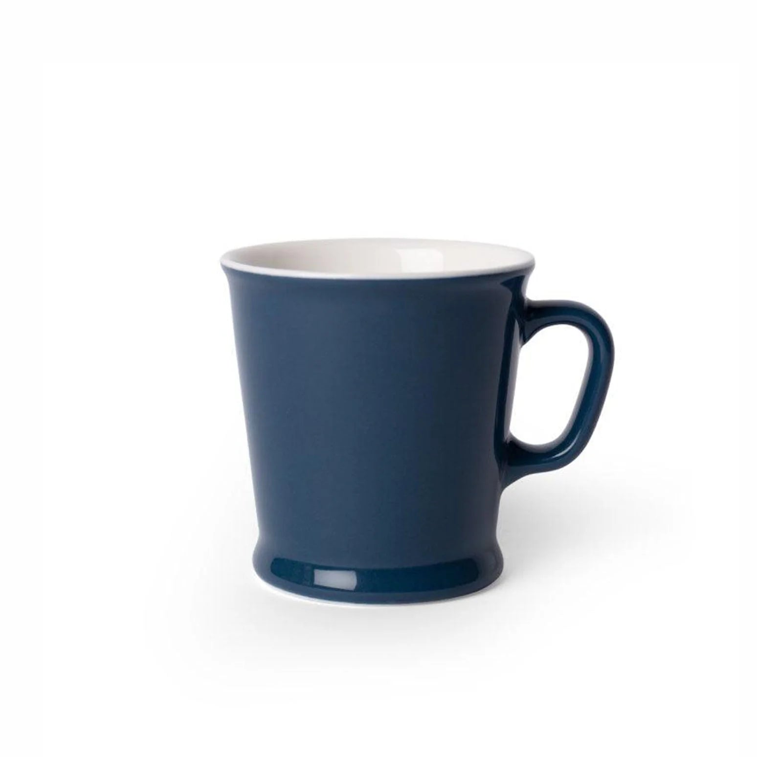 Acme Union Mug Whale 230ml — deep navy porcelain mug with white interior on a white background, Aunty Tommy's drinkware NZ
